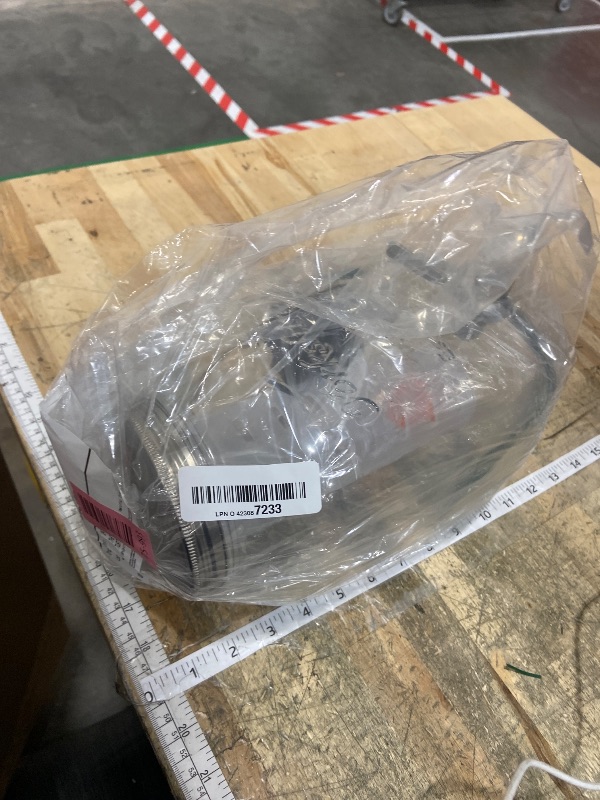 Photo 1 of 1 Gallon Glass Beverage Dispenser with Lid, Stainless Steel Spigot, Glass Drink Dispensers for Parties, Lemonade Dispenser With Ice Cylinder for Weddings, Party,Sun Tea Jar, Water Juice Dispensers