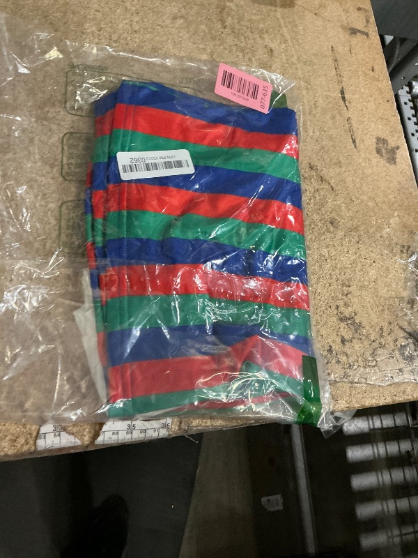 Photo 1 of ***SHIRT ONLY/ MISSING ALL ACCESSORIES*** GANSHAYA 5 Pcs Halloween Costume Set Striped T-Shirt Hairy Headband Yellow Gloves Eyebrows Sponge Nose for Men Cosplay (M)