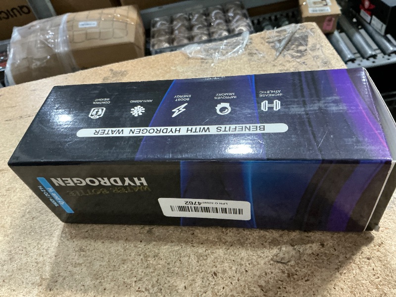 Photo 1 of 2025 New Hydrogen Water Bottles, Portable Hydrogenated Water Bottle with SPE PEM Technology, 420ml Hydrogen Water Bottle Generator, Rechargeable Ionizer Machine for Office, Home, Travel