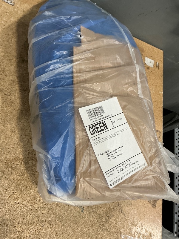 Photo 1 of 10x10FT Canopy Replacement Top Only, Waterproof Pop-Up Canopy Tent Top Cover with Ropes, Instant Canopy Top Sunshade Silver Coated for Outdoor Garden Patio Camping (Blue)