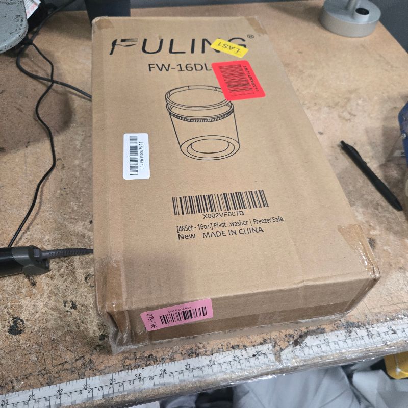 Photo 1 of [48Set - 16oz.] Plastic Deli Food Storage Containers With Plastic Lids, Disposable togo containers for soup, Meal Prep, Slime | BPA Free | Stackable | Leakproof | Microwave | Dishwasher | Freezer Safe