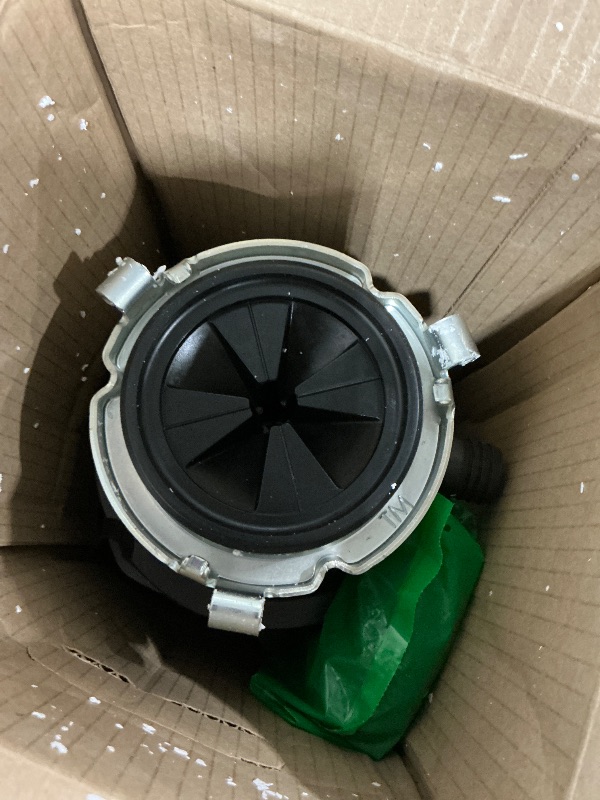 Photo 1 of **PARTS ONLY***InSinkErator Badger 5 Garbage Disposal, Standard Series 1/2 HP Continuous Feed Food Waste Disposer, Black, Set of 1