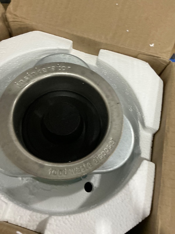 Photo 1 of **PARTS ONLY***InSinkErator Badger 5 Garbage Disposal, Standard Series 1/2 HP Continuous Feed Food Waste Disposer, Black, Set of 1