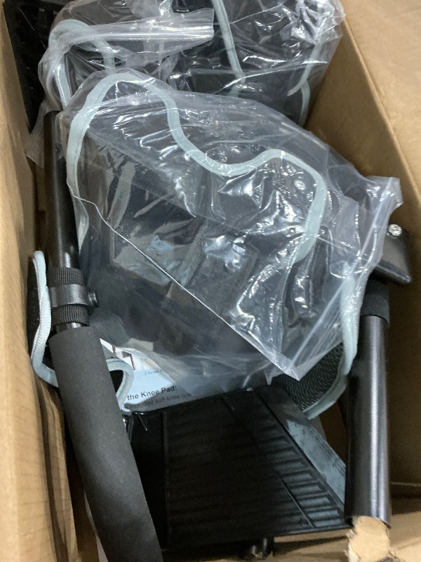 View 3 of ***PARTS ONLY***Knee Crutch with Comfortable Peg Leg Alternative for Foot & Leg Injuries Adjustable Safety Kneepad Support for Left/Right Leg, Non-Slip Design for Ankle Surgery Recovery & Mobility Aid