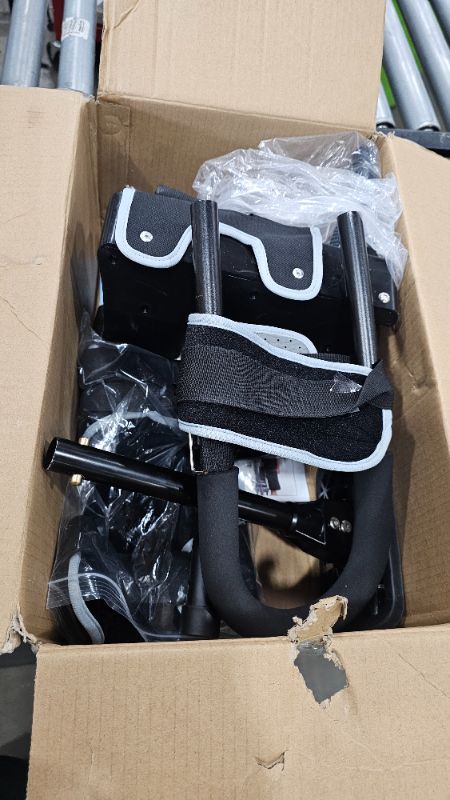View 2 of ***PARTS ONLY***Knee Crutch with Comfortable Peg Leg Alternative for Foot & Leg Injuries Adjustable Safety Kneepad Support for Left/Right Leg, Non-Slip Design for Ankle Surgery Recovery & Mobility Aid