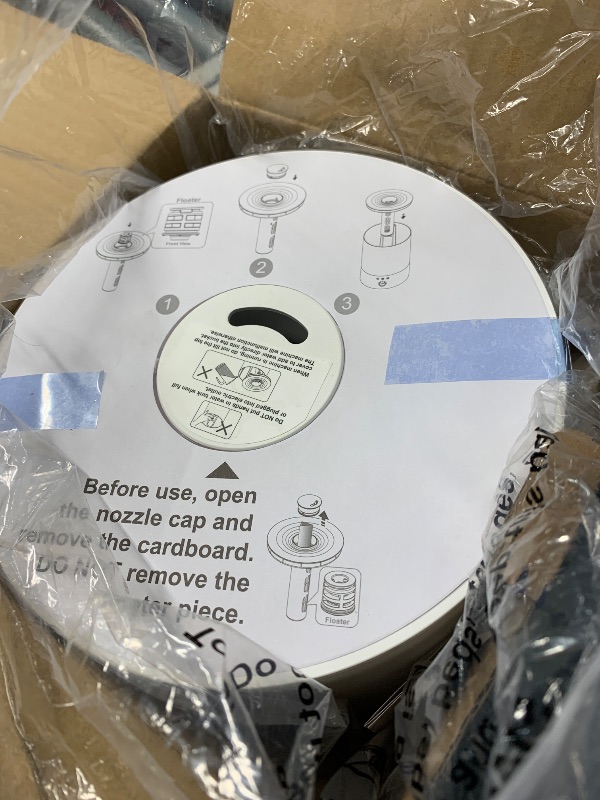 Photo 1 of (used)(see images) Everlasting Comfort 2.5L Top Fill Humidifiers for Bedroom - Quiet Easy to Fill & Clean, 24HR Runtime, Night Lights, Timer