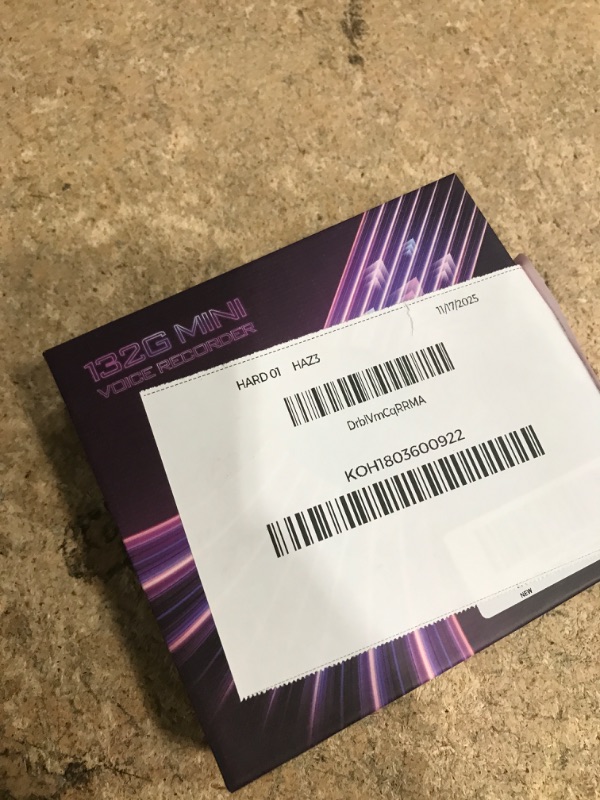 Photo 1 of 132G (9800 Hour) Voice Activated Recorder - Elasound Voice Recorder with AI-Intelligent Triple Noise Reduction, Portable Audio Recorder for Work, Lectures, Meetings, 100H Continuous Recording Device