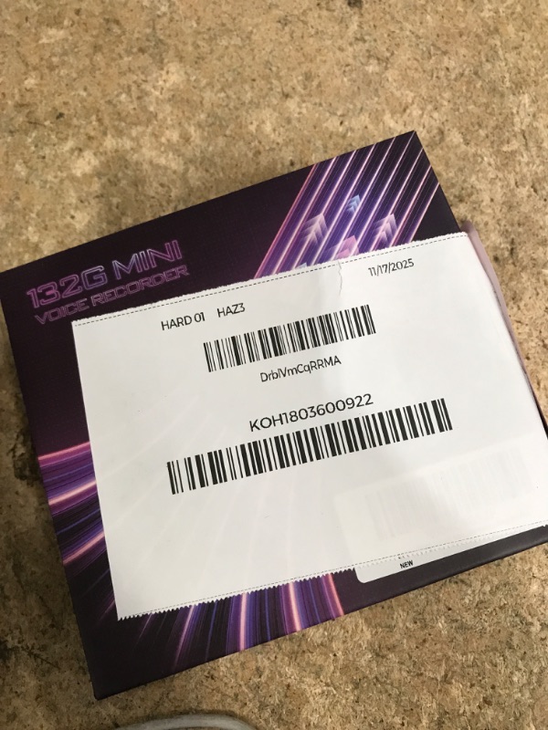 Photo 1 of 132G (9800 Hour) Voice Activated Recorder - Elasound Voice Recorder with AI-Intelligent Triple Noise Reduction, Portable Audio Recorder for Work, Lectures, Meetings, 100H Continuous Recording Device