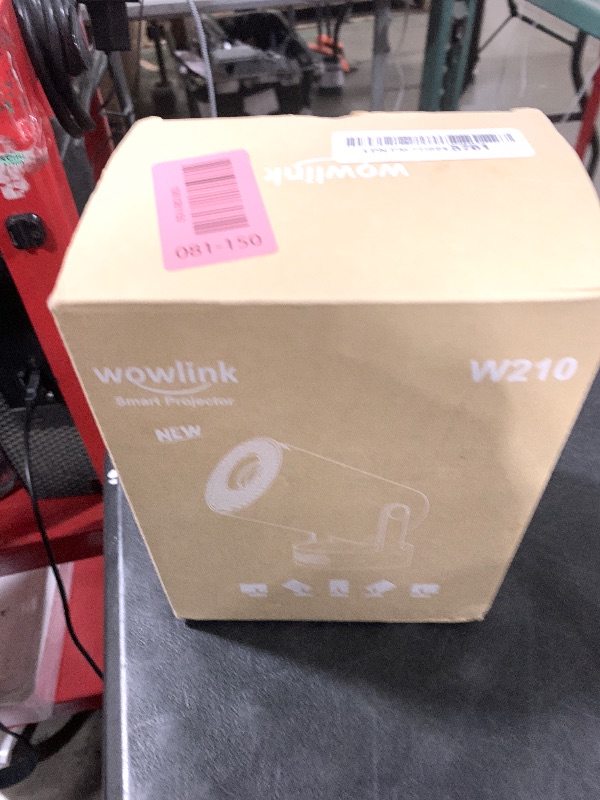 Photo 1 of [Built-in Apps & 2026 Upgraded] Mini Projector with WiFi 6 and Bluetooth 5.4 Support 4K 1080P Auto Keystone 180° Rotatable Projector Portable Compatibile with HDMI/TV Stick/Memory Stick/Laptop, White