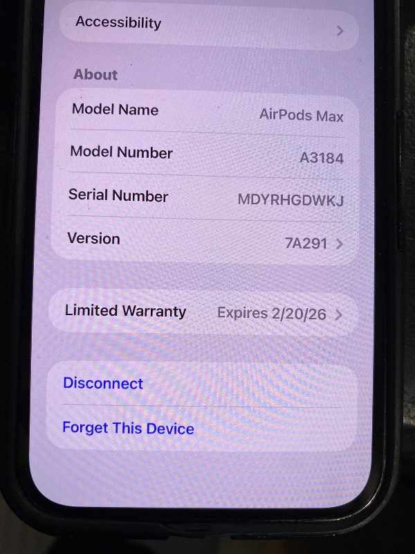 Photo 1 of Apple AirPods Max - Midnight (Renewed)