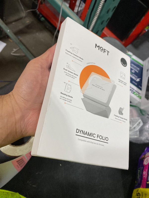 Photo 1 of MOFT Dynamic Folio Case for iPad mini 7 A17 Pro 2024 & iPad mini 6th A15 2021, 8.3 Inch Silm Magnetic Stand Case with 20+ Viewing Angles, Auto Wake/Sleep, Ultra Thin, Jet Black