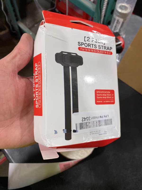 Photo 1 of [2 Pack] Leg Strap for Nintendo Switch/Switch 2 - Sports Play Soccer/Switch Ring Fit Adventure, for Joy Cons Switch Controller Game Accessories,Adjustable Elastic Strap,Two Size for Adults & Children