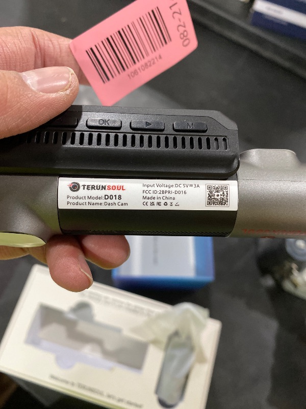 Photo 1 of TERUNSOUl 4K+4K+1080P 3 Channel Dash Cam Front and Rear with Cabin, Free 128GB Card Included, 5.8GHz WiFi6 - up to 20MB/s, IR Night Vision, Built-in GPS, G-Sensor, 24H Parking Mode, Support 512GB Max