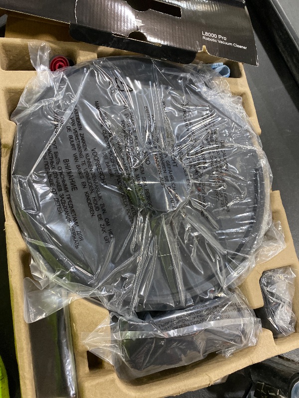 Photo 1 of Tikom Robot Vacuum and Mop Combo, 6000Pa Automatic Robotic Vacuum Cleaner, Smart Mapping, 150 Min Max, Ideal for Pet Hair, Hardfloors, Carpets, Home(L8000 Pro)