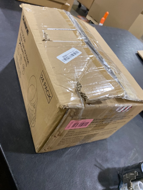 Photo 1 of SUNVIE 24 Pack Halloween RGBW Low Voltage Landscape Lights 12W LED Color Changing Landscape Lighting with Remote Control and Wire Connectors, AC/DC 12V-24V Waterproof Outdoor Spotlight for Yard Garden