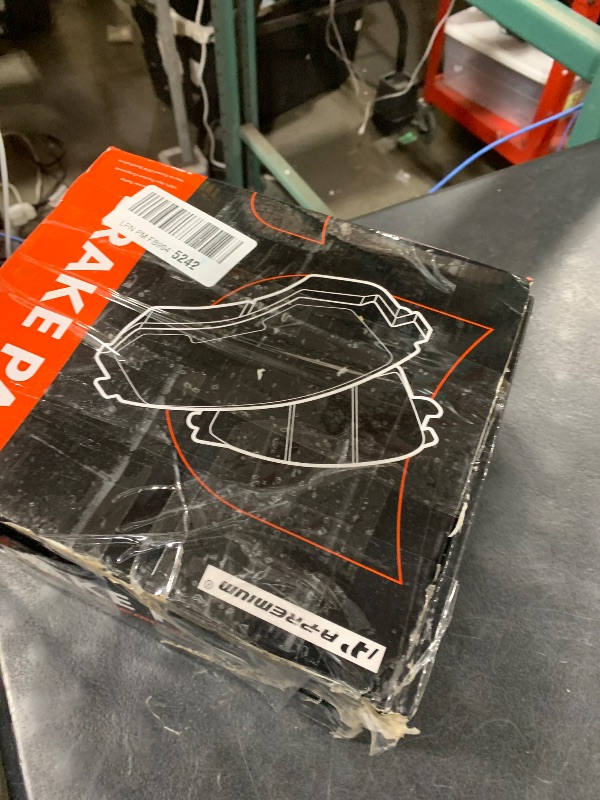 Photo 1 of A-Premium Front and Rear Ceramic Disc Brake Pads Set Compatible with Audi Models - A6 2016-2017, A6 Quattro 2012 2014, S7 2015-2017, A7 A8 Quattro