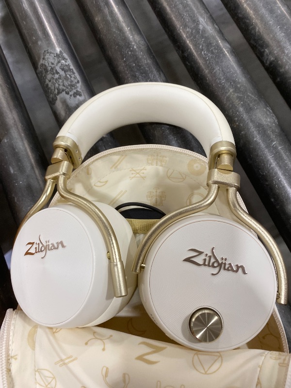 Photo 1 of Avedis Zildjian Company ALCHEM-E Perfect Tune Over Ear Headphones, Wireless Headphones, Active Noise Cancelling with Mic, Up to 45 Hours Battery Life, Sandstorm