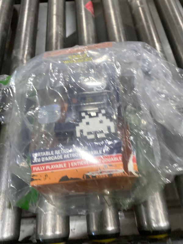 Photo 1 of My Arcade Space Invaders Nano Player - Arcade Classics 4.8" Portable Handheld Mini Arcade Machine, 2.4" Screen Color Display, Retro Video Game