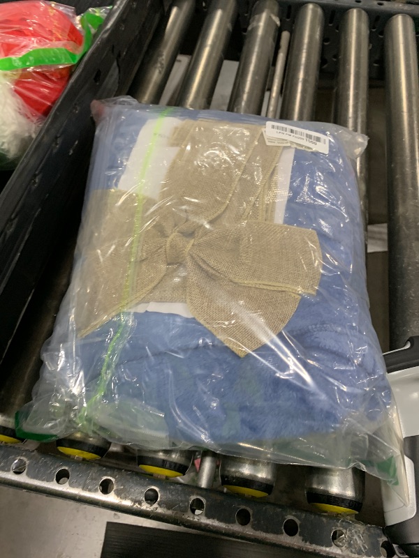 Photo 1 of Kirkwood Kitchen Heated Blanket with USB Power, Soft Portable Outdoor Blanket, Stadium Blanket, Picnic Blanket, for Traveling, Camping, Hiking & Outdoor Activities or Wheelchair Use, Washed Blue