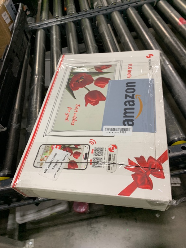 Photo 1 of 64GB 15.6" Frameo Digital Picture Frame WiFi, Large Electronic Photo Frames 1920 x 1080 IPS FHD Touch Screen, Send Photos from Your Phone from Anywhere, Best Gifts for Parents and Grandparents