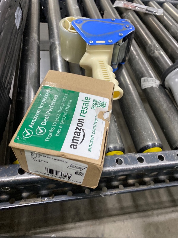 Photo 1 of Schlage B81 622 Deadbolt with Standard Trim, Non-Keyed One Sided Deadbolt, Highest Residential Security, Matte Black