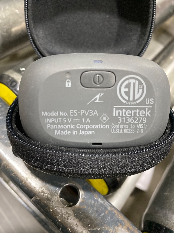 Photo 1 of Panasonic ARC5 Palm-Sized Electric Razor, Handheld Luxury Compact Travel Shaver with 5-Blade Cutting System and USB-C Charging, Wet/Dry - ES-PV3A-K