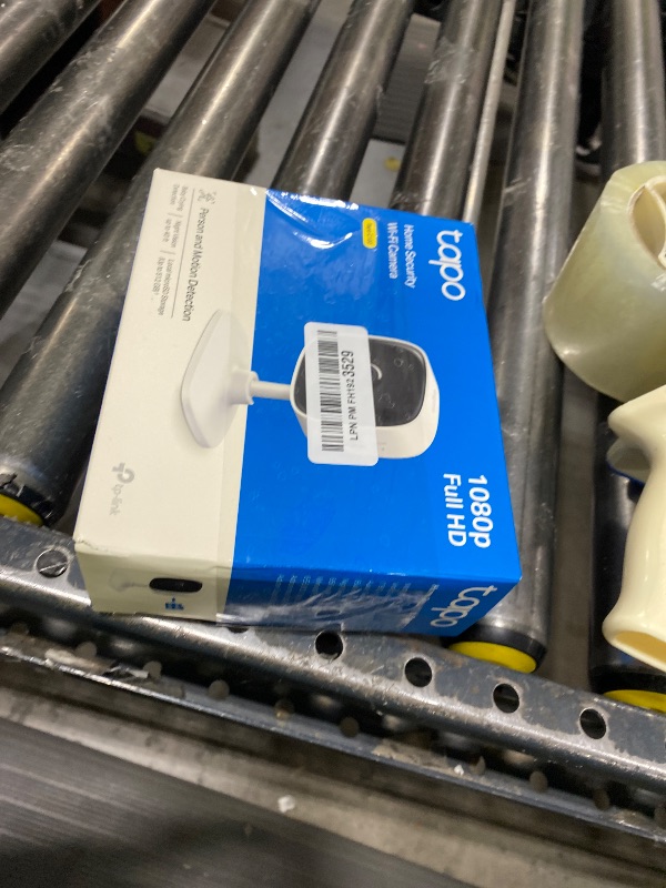 Photo 1 of TP-Link Tapo 1080P Indoor Security Camera for Baby Monitor, Dog Camera w/Motion Detection, 2-Way Audio Siren, Night Vision, Cloud & SD Card Storage, Works w/Alexa & Google Home (Tapo C100)