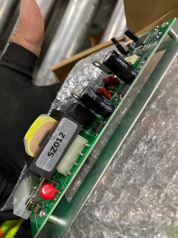 Photo 1 of A-E-401 / C-E-401 Pellet Stove Control Board Replacement, 5-Speed Digital Circuit Board for 1 RPM Auger Motor Systems, Aftermarket Controller Module