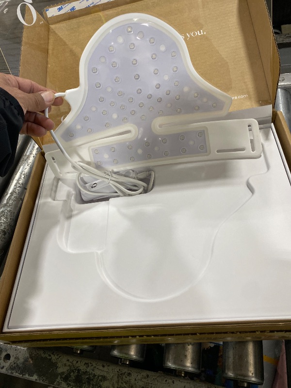 Photo 1 of Qure Neck & Décolletage & Chest LED System, Red Light Therapy with 2 Wavelengths of Light, Red 633nm and Near-Infrared 830nm