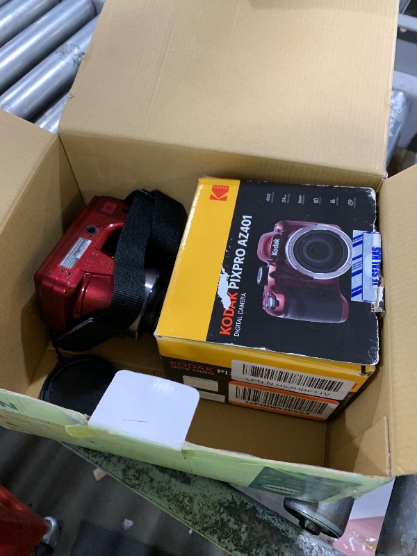 Photo 1 of Kodak AZ401RD Point & Shoot Digital Camera with 3" LCD, Red