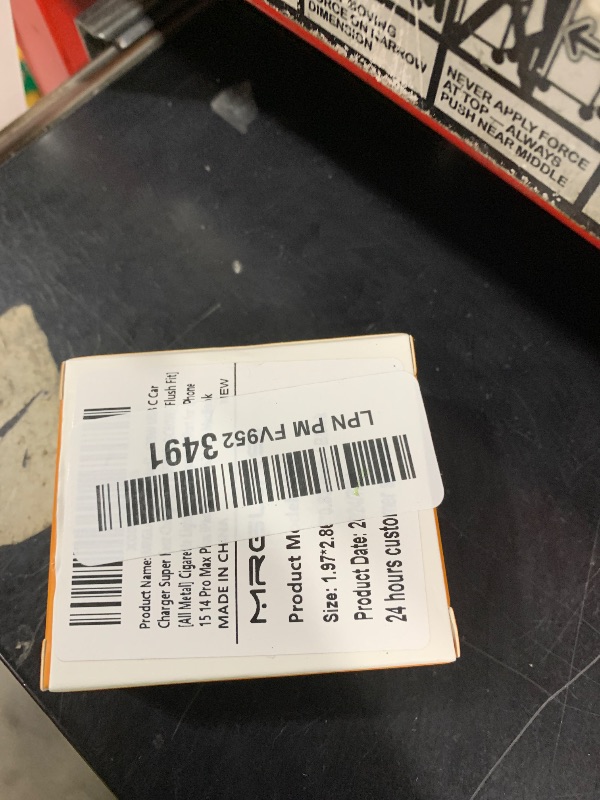 Photo 1 of ?Upgraded?125W Car Charger USB C Super Fast Charging, [PD65W & QC60W][All Metal] MRGLAS Cigarette Lighter Car Charger Socket, Car Electrical Accessories for iPhone 17 Pro Max iPad Samsung S25 Pixel 10