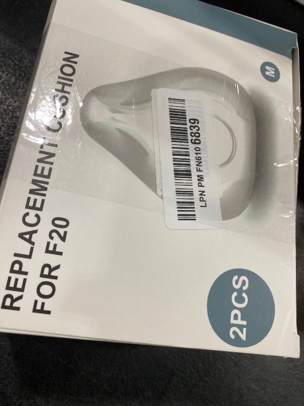 Photo 1 of 2 Pack Replacement Cushion Compatible with ResMed AirFit F20 Medium, F20 Full Face CPAP Mask Cushion Supplies, Ultra-Soft & Durable, Covers Nose and Mouth (2)