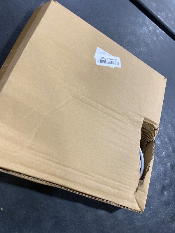 Photo 1 of FEHEED 2 Pack Plug in Pendant Light,15 Ft Hanging Paper Lantern 12" White Paper Lamp Hanging Pendant Light with On/Off Switch for Birthday Wedding Living Room and Home Decor