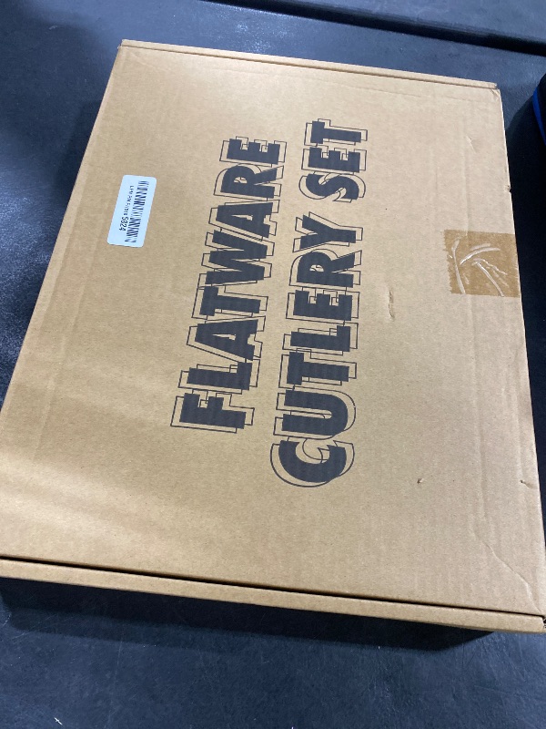 Photo 1 of Black Silverware Set, Umite Chef 49-Piece Flatware Set with Drawer Organizer, Durable Stainless Steel Cutlery Set for 8, Tableware Eating Utensils with Steak Knives for Home Restaurant