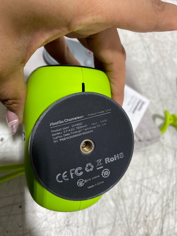 Photo 1 of XbotGo Chameleon AI Auto Sports Action Camera - 4K 60FPS Soccer Camera and Basketball Tracking Camera for Team Sports, Live Streaming, No Subscription, Works with iOS & Android (Lemon Green)