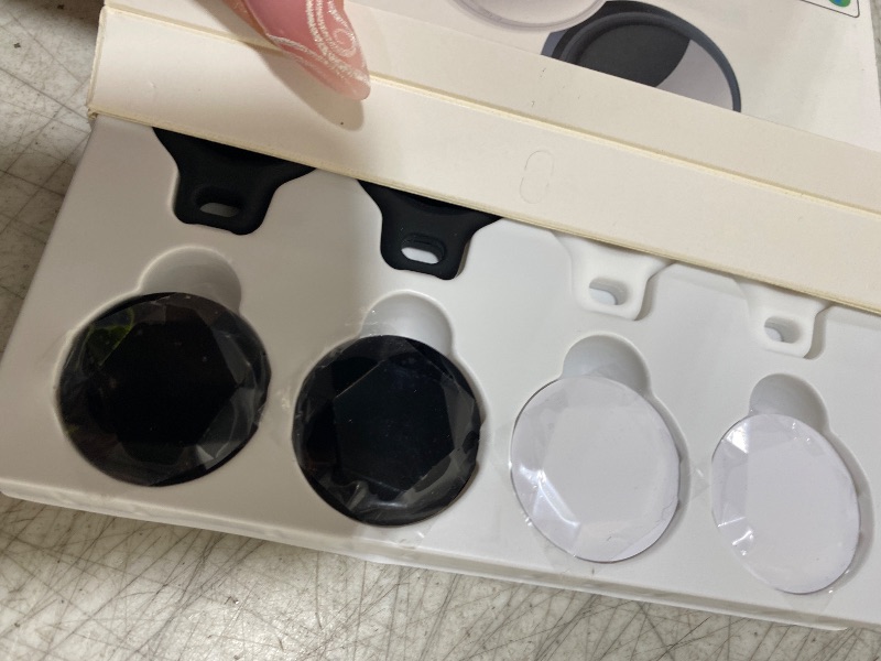 Photo 1 of 4 Packs Air Tracker Tags Compatible with Apple Find My (iOS Only), Bluetooth Tracker, Smart Keys Finder and Item Locator with Waterproof Case for Wallet Luggage Pet Backpack 2W2B