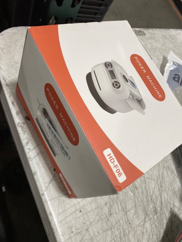 Photo 1 of Decdeal Automatic Card Shuffler, Card Dealer Machine 2 Deck, 360 Degree Rotating, Rechargeable Cordless Poker Dealer, Support 8 Players (Card not Included)