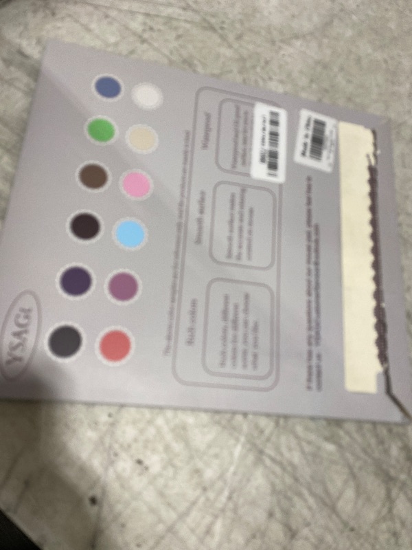 Photo 1 of Hard Mouse Pad,Ultra Thin Wood-Textured PU Leather Mouse Mat,Waterproof Non-Slip Rubber Base Mousepad for Office/Home/Gaming (Grey)