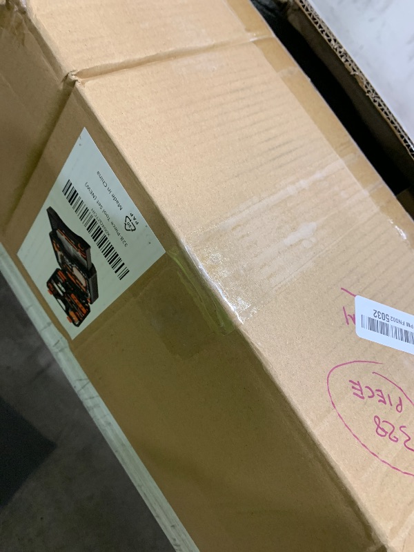 Photo 1 of 328-Piece Tool Set - Tool Kit Toolbox Storage Case with Drawer, General Household Hand Tool Kit Perfect for Home & DIY Repairs