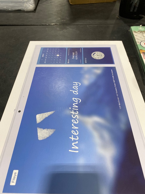 Photo 1 of Fiteye Digital Calendar, 15.6" Smart Electronic Wall Calendar with Camera, Touchscreen, Video Calls, Family Planner, Chore Chart & Meal Planner for Family Organization, Wall & Desk Mountable