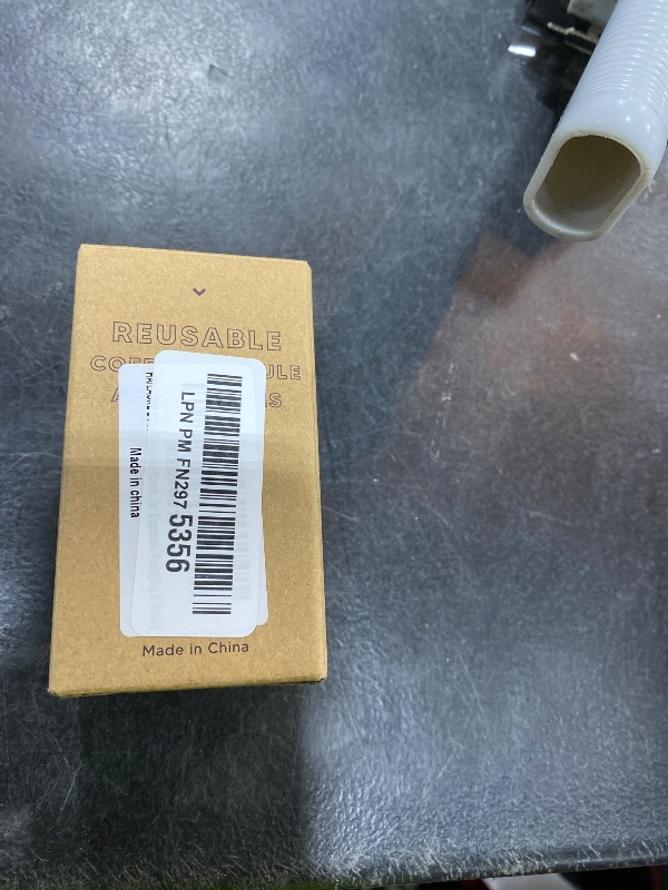 Photo 1 of HAILASRE 2 Pcs Reusable Stainless Steel Coffee Capsules Compatible with L'OR Barista LM8012 / 60, Refillable Coffee Pods Metal L'or Espresso Pods(Big & Small)