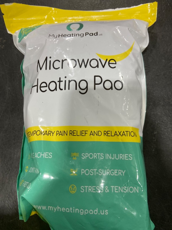 Photo 1 of My Heating Pad for Pain Relief - Moist Microwavable Heating Pad for Joints and Muscles Relief - Microwave Hot Pack Heat Pad for Cramps - Calming Chilled or Heated Pad Therapy - 1 Pack Blue