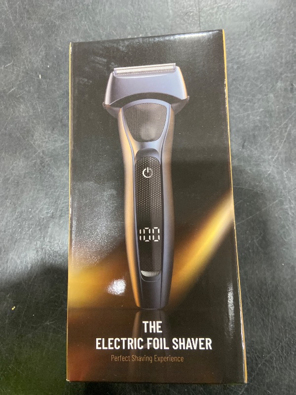 Photo 1 of FNDNA Electric Razor for Men: Rechargeable Foil Shavers - Wet & Dry Shaver for Face