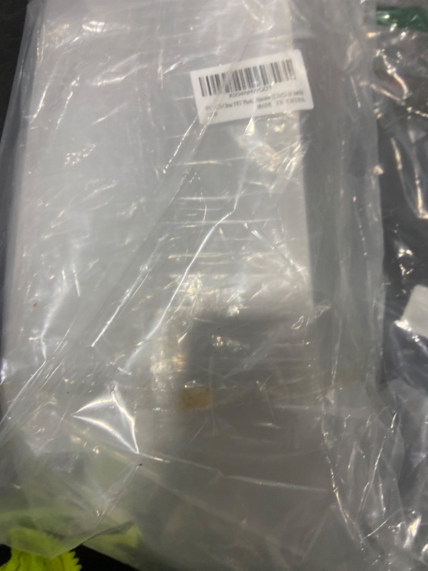 Photo 1 of 100 PCS Clear PET Plastic Storage Boxes 2.5x2.5 x7 Inch Transparent Present Box Empty Containers Rectangle Cube Candy Chocolate Cookies Treat Case for Christmas,Wedding,Party,Baby Shower