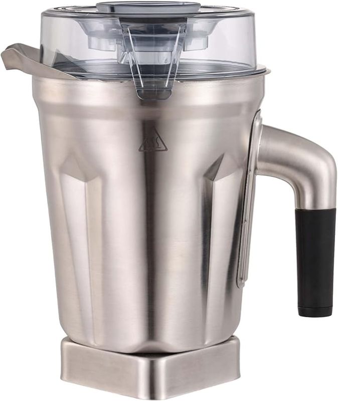 Photo 1 of for Blenders 64oz Stainless Steel Container, replace 5200 E310 Pro 750 A3500 X4 etc, compatible with Classic/Explorian/Professional/Ascent/Propel Series Pitcher Jar Cup
