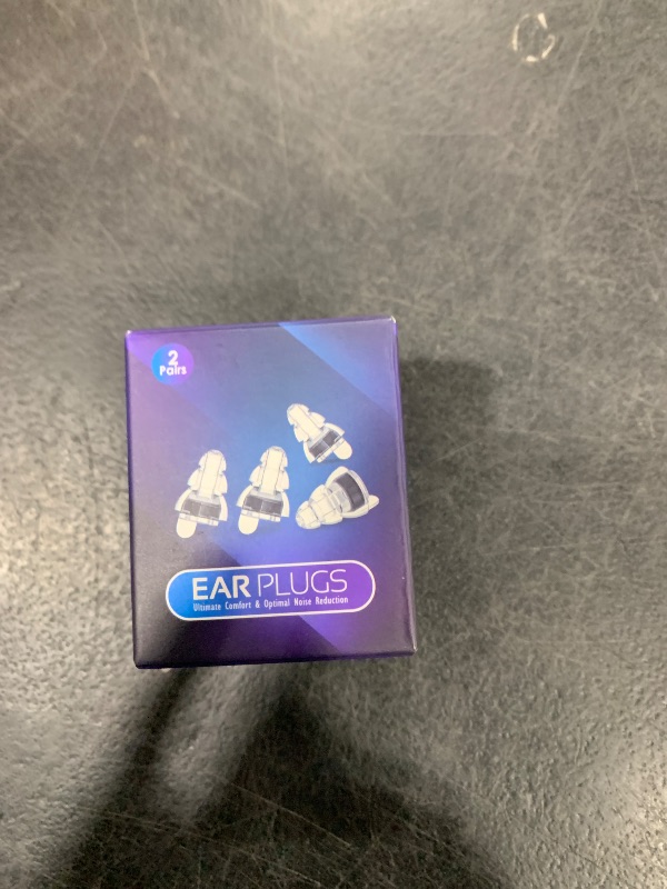 Photo 1 of High Fidelity Concert Earplugs for Concerts Musicians?Earplugs for noise reduction?24db Advanced Filter Technology Ear Protection for Music Festivals,DJ's, Nightclub, Drummers - 2 Pairs?Black?