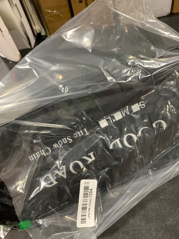 Photo 1 of 10 Pcs Snow Tire Chains for Car, Adjustable Snow Cable Chains Universal Fit for Most Car/Jeep/Truck/SUV, Width 185-295mm/7.2-11.6 inches