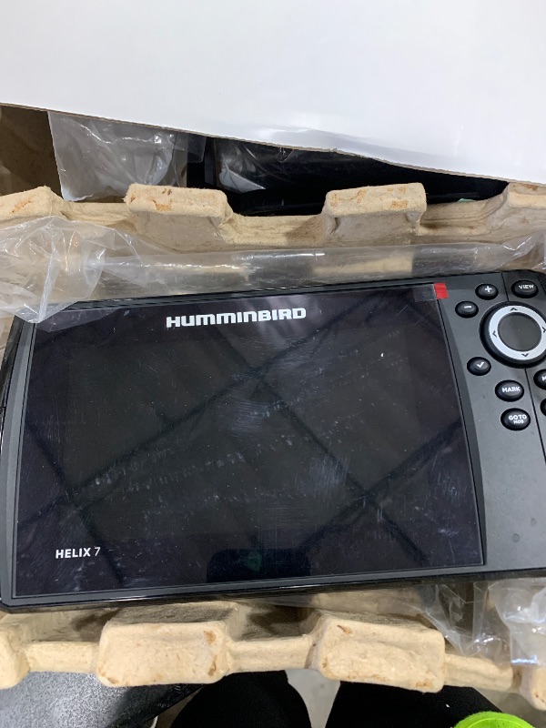 Photo 1 of Humminbird Helix 7 G4 GPS Fish Finder with Transducer, Dual Spectrum Chirp Sonar & Side Imaging