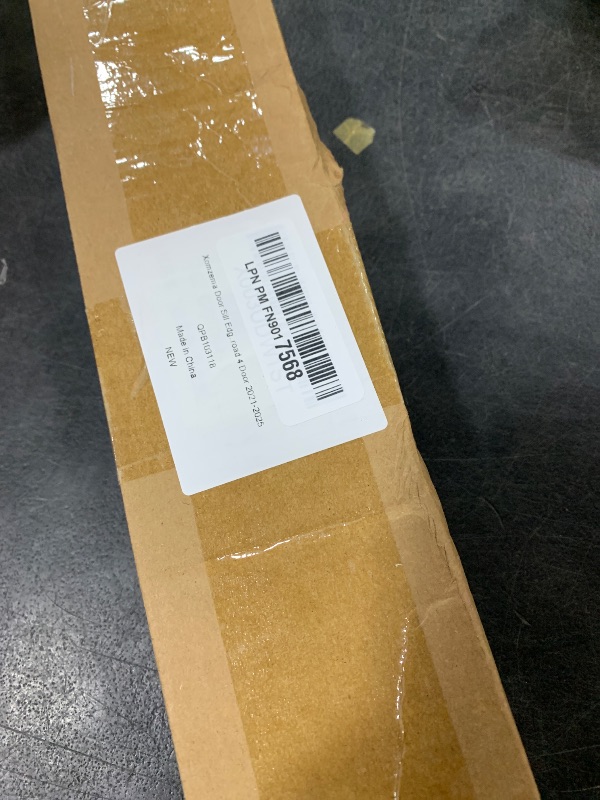 Photo 1 of Xomzema 4PCS Door Sill Guard Protector for Ford Bronco Offroad 4 Door 2021-2025 Accessories, Anti Scratch Front and Rear Door Edge Guards Scuff Plate Threshold with 1966 Pattern Paying Tribute 60th