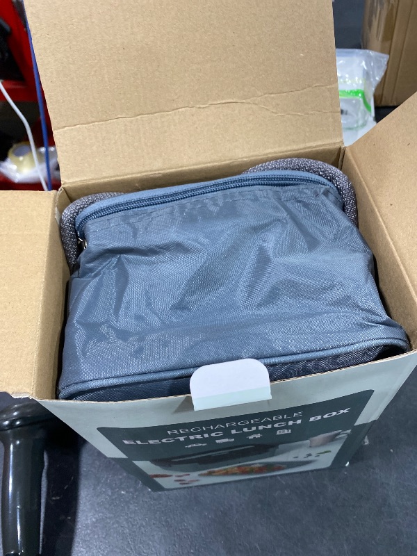 Photo 1 of Cordless Electric Lunch Box for Adults 1.8L Heated Lunch Box for Men Portable Food Warmer Rechargeable Lunch Box, 70W loncheras electricas para calentar almuerzo Battery Lunchbox for Office/Outdoor